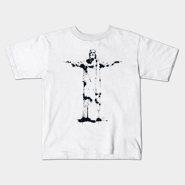 Splaaash Series - Jesus Cristo Ink Kids T-Shirt by Dagui